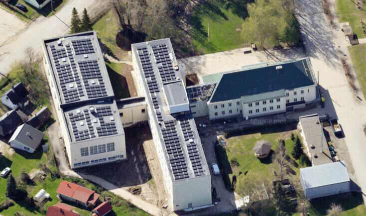 Eesti PäikeseVägi paigaldus 146 kW lamekatus